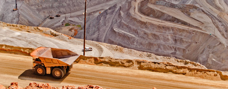 mining dump truck
